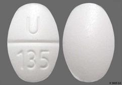 Id 135 xanax u pill