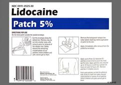 What Is Lidoderm Lidocaine Patch Used For